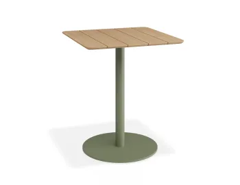 Roku Teakcafetable 65x65 Green