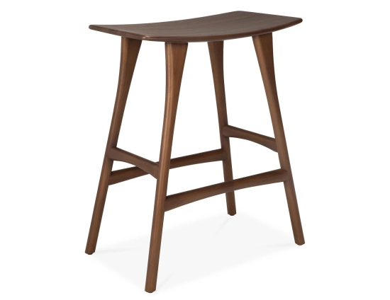 Ethnicraft Osso Counter Stool Teak Brown