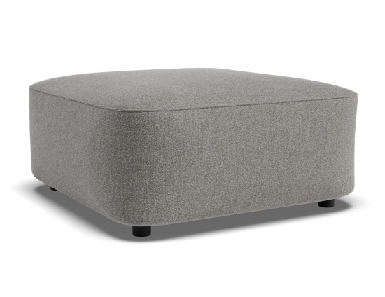 Lune Square High Ottoman 80cm Fossil Product